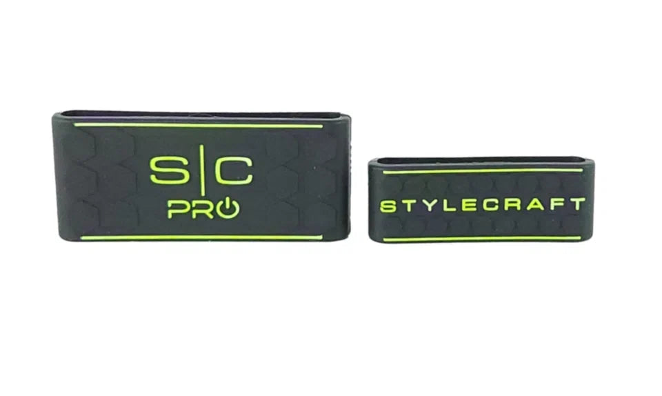 StyleCraft Pro Barber Hair Clipper and Trimmer Grip Band Set — CLIPRONS