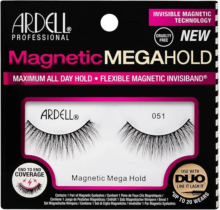 Ardell Magnetic MegaHold 051 lashes — CLIPRONS