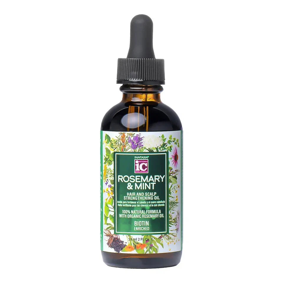 FANTASIA IC Rosemary & Mint Hair & Scalp Strenthening Oil (2oz) — CLIPRONS