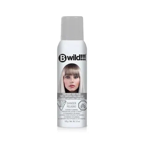 BWild Temporary Hair Color Spray Siberian White — CLIPRONS