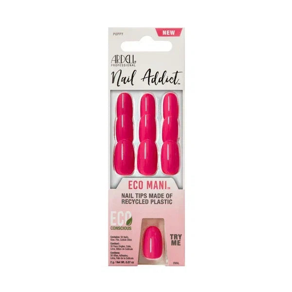 Ardell Nail Addict Eco Mani Poppy — CLIPRONS