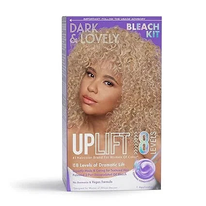 SoftSheen-Carson Interbeauty Dark and Lovely Uplift Bleaching Kit with Powder, Developer, and Toner for Blonde Hair — CLIPRONS