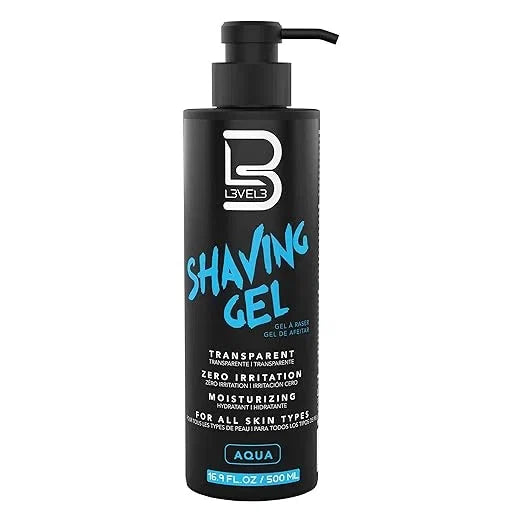 L3VEL3 Shaving Gel Straight Razor - 500ml — CLIPRONS