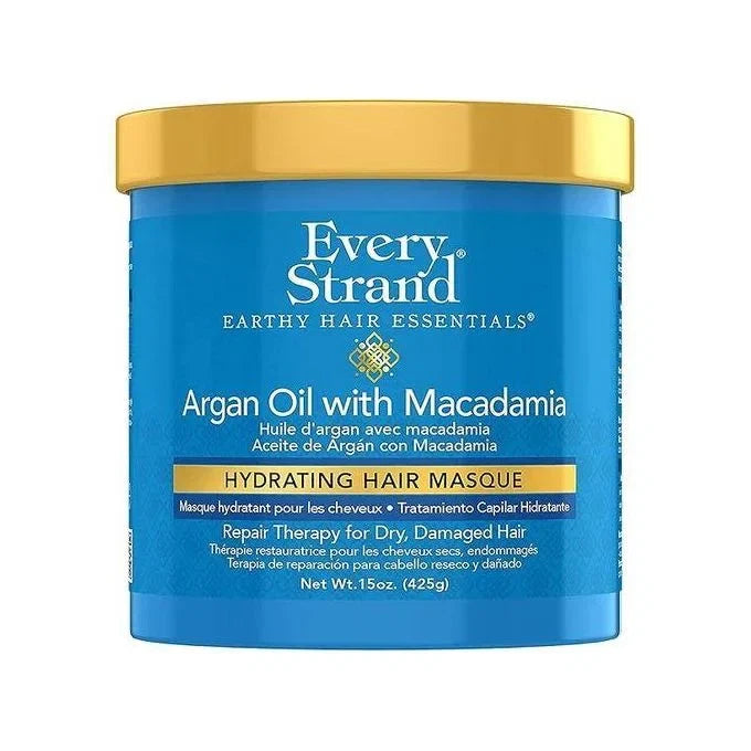 EVERY STRAND Argan Oil With Macadamia Hydrating Hair Masque, 15 Oz — CLIPRONS