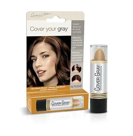 Cover Your Gray for Women Touch Up Stick Light Brown/Blonde, 0.15 ounce — CLIPRONS