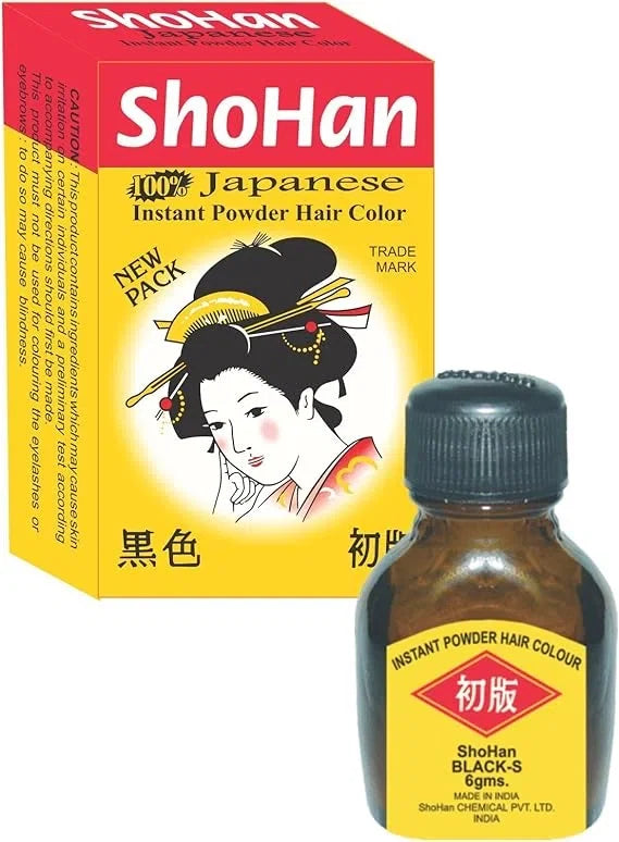 ShoHan Gentle Japanese Hair Dye — Black — CLIPRONS