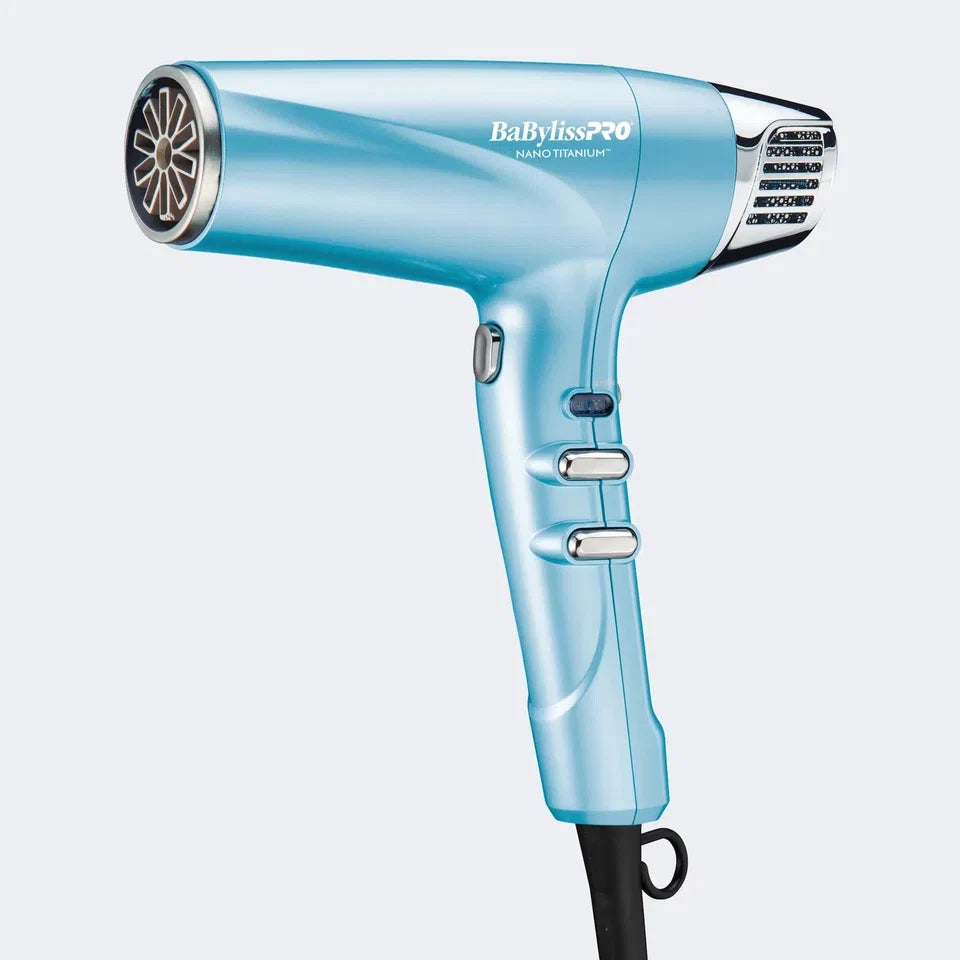 BaBylissPRO Nano Titanium Dual Ionic High-Speed Hairdryer — CLIPRONS