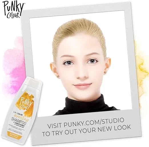 Punky 3-in-1 Color Depositing Shampoo-Conditioner Blondetastic — CLIPRONS