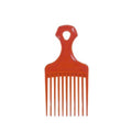 Eden Plastic Mini Comb Pick – Red — CLIPRONS