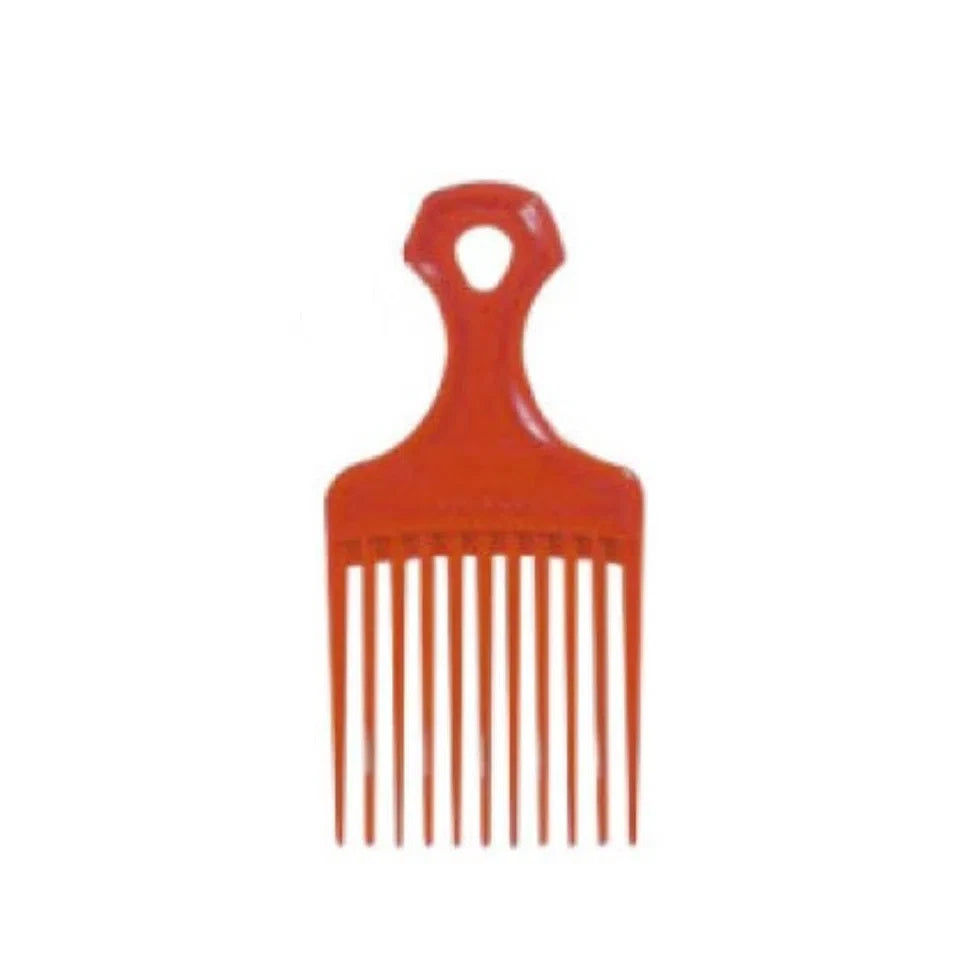 Eden Plastic Mini Comb Pick – Red — CLIPRONS