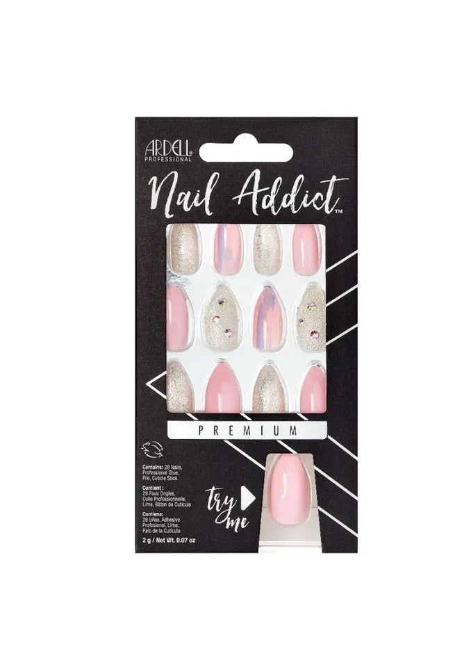 Ardell Nail Addict Pink Ice — CLIPRONS