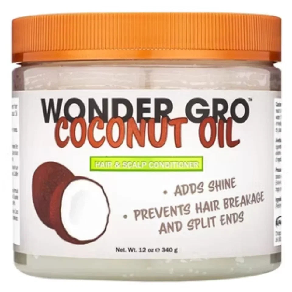 Wonder Gro Coconut Oil Hair & Scalp Conditioner - 340 g — CLIPRONS