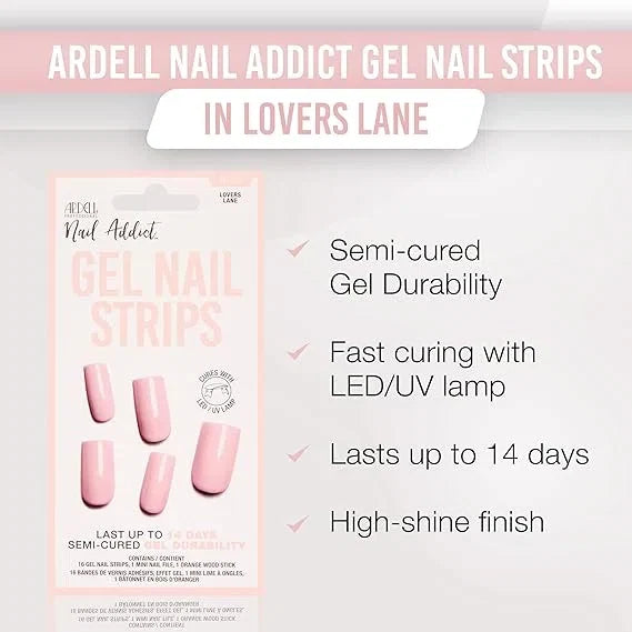 Ardell Nail Addict Gel Nail Strips — CLIPRONS