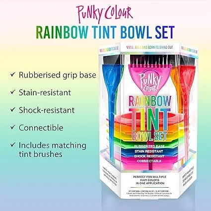 Small Hair Coloring Dye Mixing Tint Bowls and Brush Kit Set of 7 — CLIPRONS