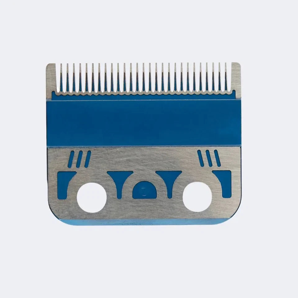 BaBylissPRO Precision Fade Blade Blue Titanium Metal-Injection Molded (MIM) (22 teeth) — CLIPRONS