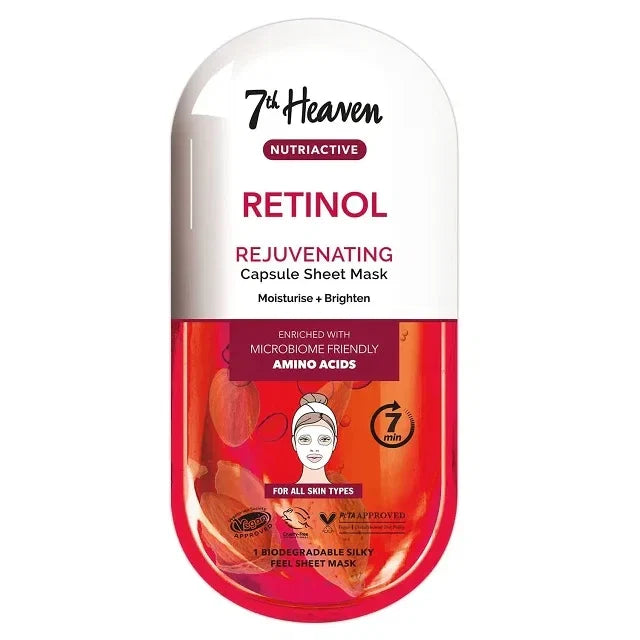 7th Heaven Nutriactive Retinol Sheet Mask — CLIPRONS
