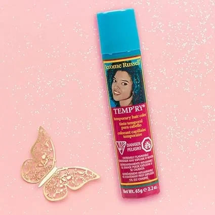 Jerome Russell Temp'ry Hair Color Spray Green — CLIPRONS