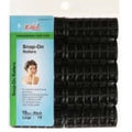 Eden Black Snap-On Foam Rollers – 10PCS - Large — CLIPRONS