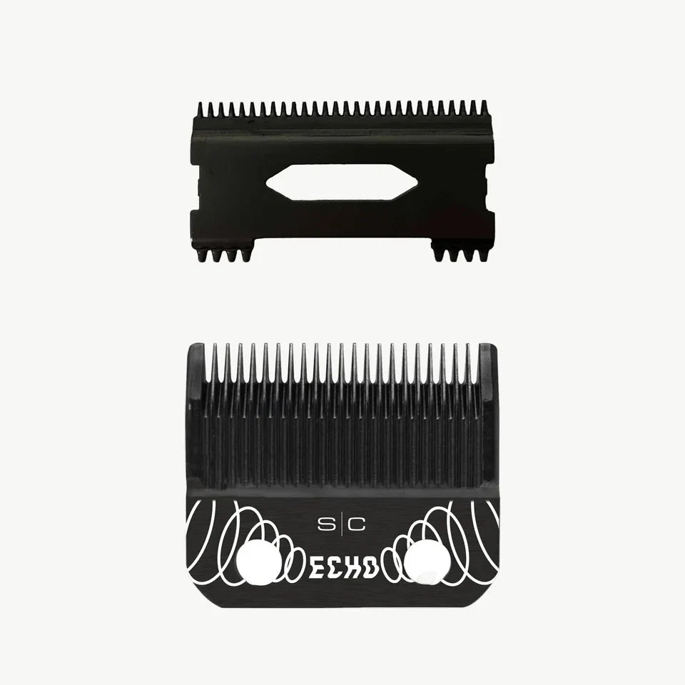 StyleCraft Echo Black DLC Clipper Blade and Shallow Tooth 2.0 Cutter — CLIPRONS