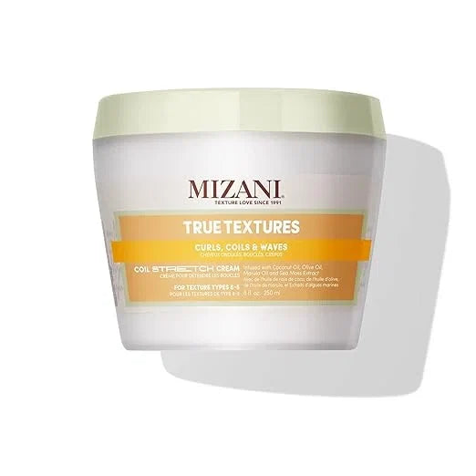Mizani True Textures Coil Stretch Cream - Soft Hold Curl Shamping Cream, Non-Drying For Curly & Coily Hair — CLIPRONS