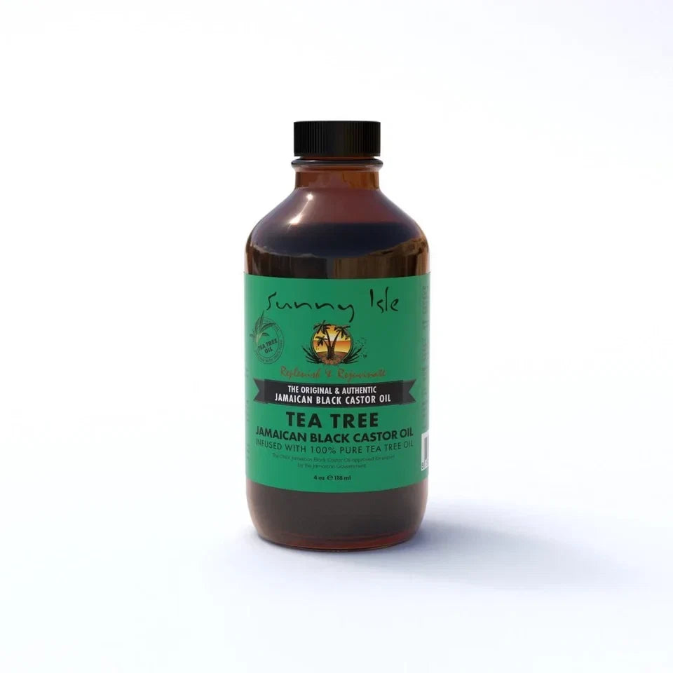 Sunny Isle Jamaican Black Castor Oil with Tea Tree Oil - 4 oz — CLIPRONS