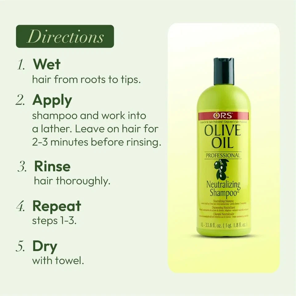 ORS Olive Oil Professional Neutralizing Shampoo - 1000ml — CLIPRONS