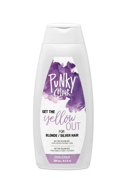 Punky Colour Get The Yellow Out Shampoo for Blonde/Silver Hair – Coolicious — CLIPRONS