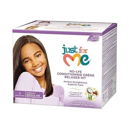 Just For Me Nolye Regular Conditioning Creme Relaxer Kit , 1 Count — CLIPRONS