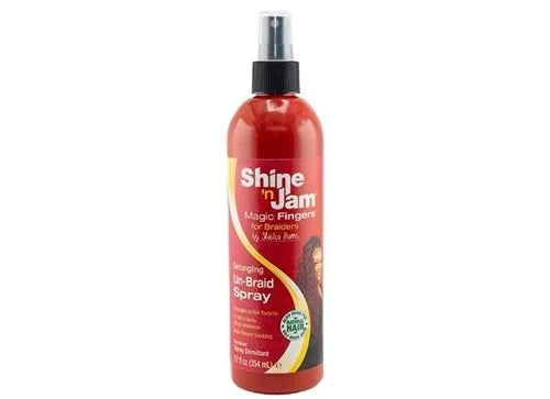 AmPro Shine 'n Jam Magic Fingers Unbraid Spray - 354ml — CLIPRONS