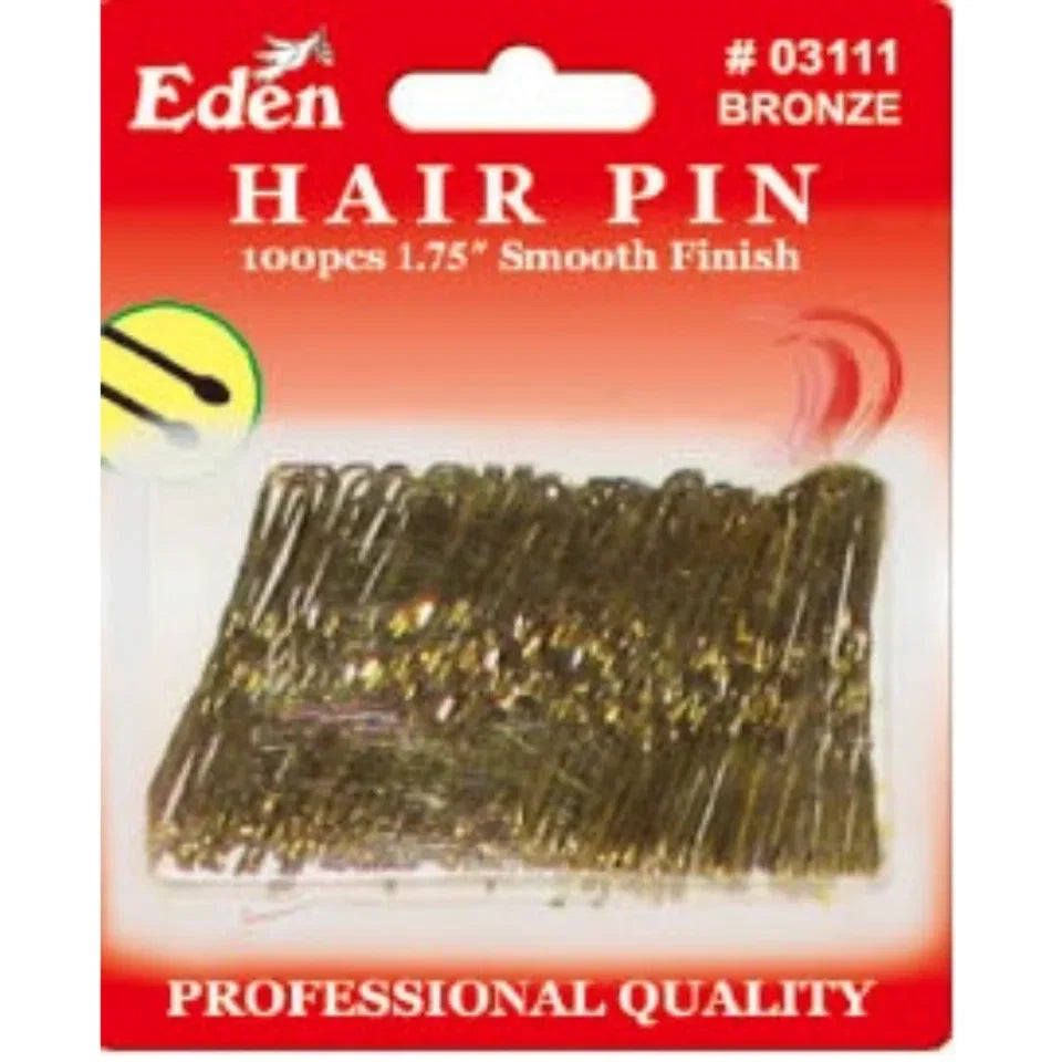 Eden 100pcs 1.75'' Smooth Finish Hair Pins – Bronze — CLIPRONS
