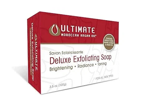 Ultimate Moroccan Argan Oil Deluxe Exfoliating Soap — CLIPRONS