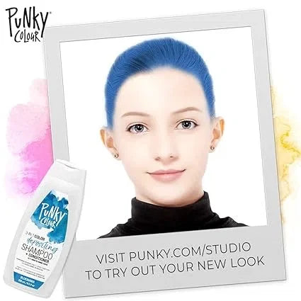 Punky 3-in-1 Color Depositing Shampoo-Conditioner Bluemania — CLIPRONS