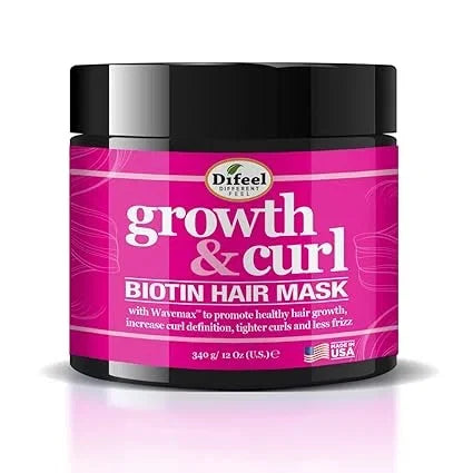 Difeel Growth & Curl Biotin Hair Mask - 355ml — CLIPRONS