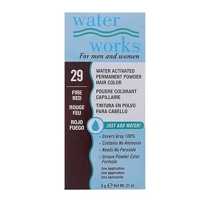 Water Works 29 Fire Red Permanent Powder Hair Color — CLIPRONS