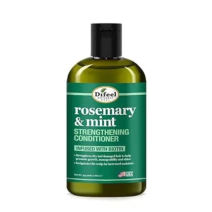 Difeel Rosemary & Mint Hair Strengthening Conditioner with Biotin - 355ml — CLIPRONS