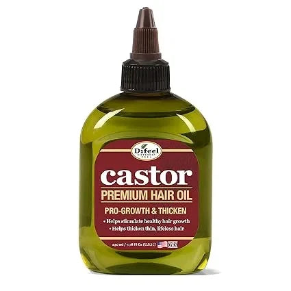 Difeel 99% Natural Premium Hair Oil - Pro-Growth Castor Hair Oil - 210ml — CLIPRONS