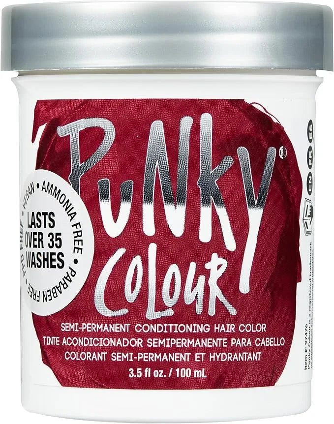 Punky Colour Red Wine semi-permanent hair dye — CLIPRONS