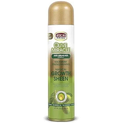African Pride Olive Miracle Magical Growth Sheen Hair Spray - 236ml — CLIPRONS
