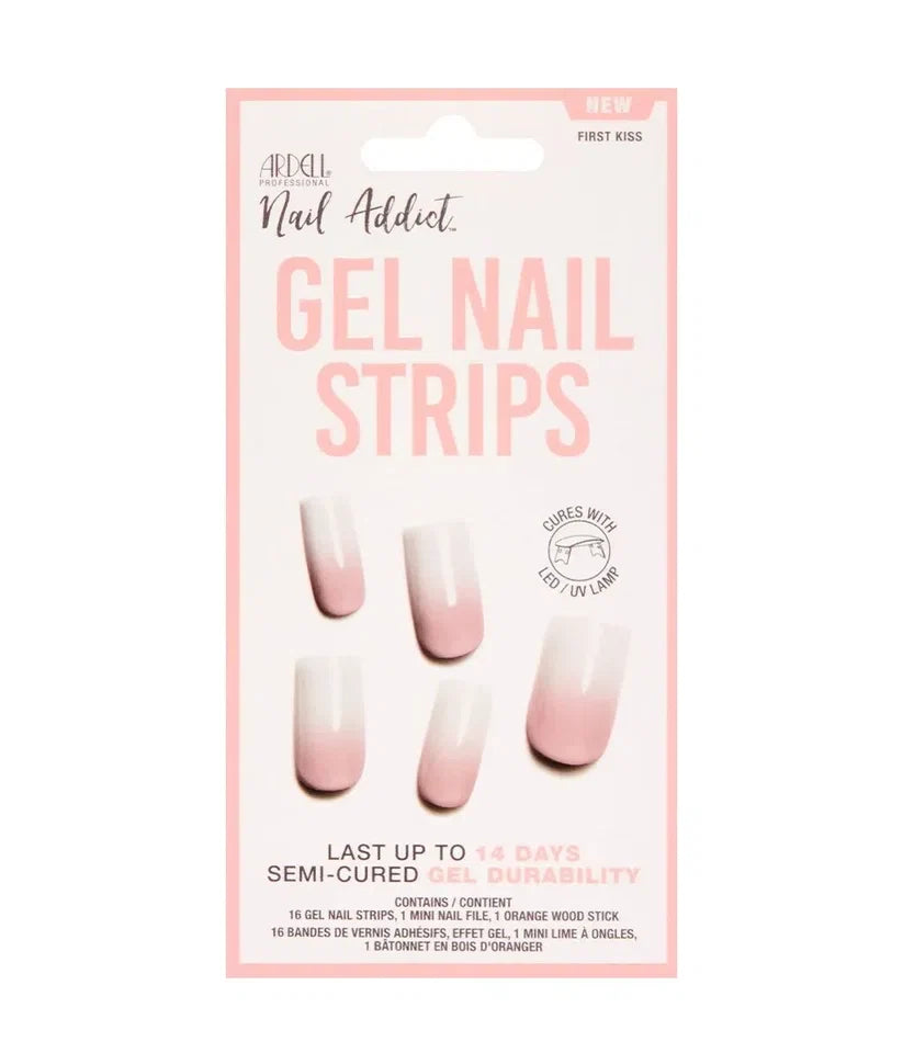 Ardell Nail Addict Gel Nail Strips First Kiss — CLIPRONS
