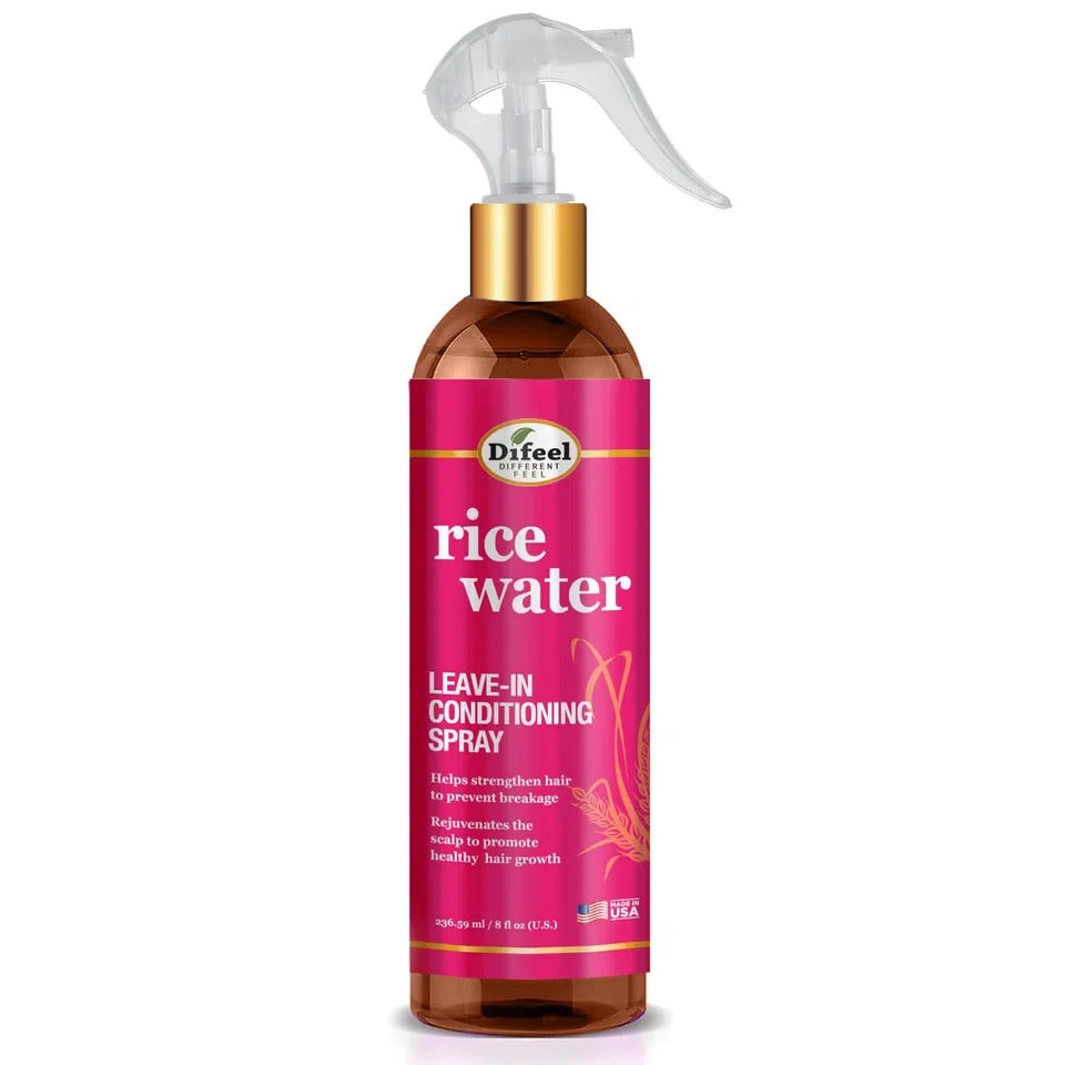 Difeel Rice Water Leave-In Conditioning Spray - 236ml — CLIPRONS