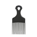 Eden Plastic Afro Pick Comb – Black — CLIPRONS