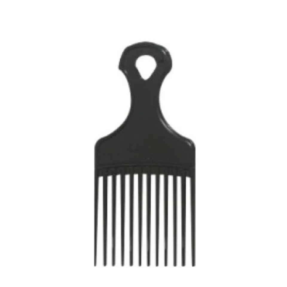 Eden Plastic Afro Pick Comb – Black — CLIPRONS