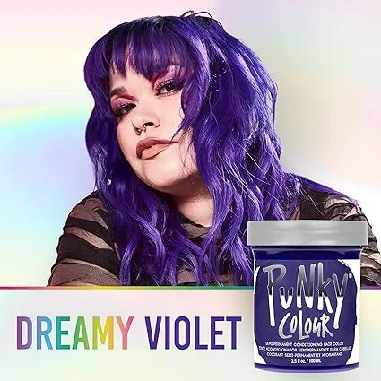 Punky Colour Semi-Permanent Conditioning Hair Color–Violet — CLIPRONS