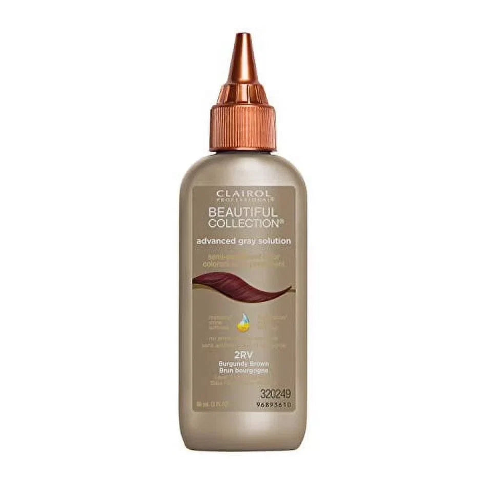 CLAIROL ADV.GRAY BURGANDY BRWN — CLIPRONS