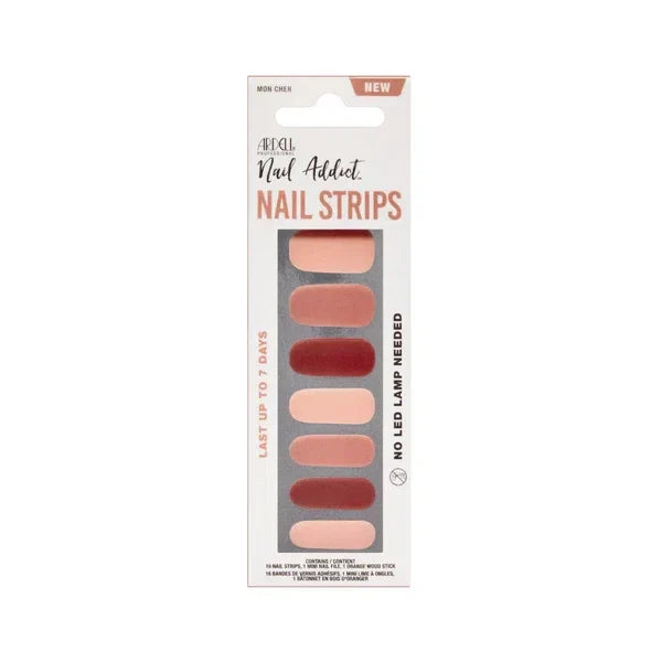 Ardell Nail Addict Nail Strips Mon Cher — CLIPRONS