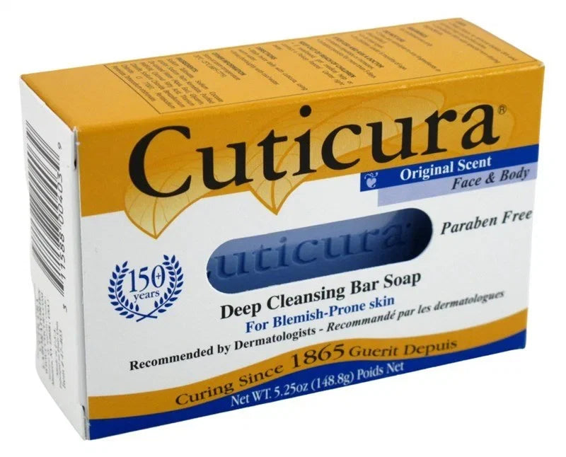 Cuticura Deep Cleansing Bar Soap Original 5.25oz (61465) — CLIPRONS