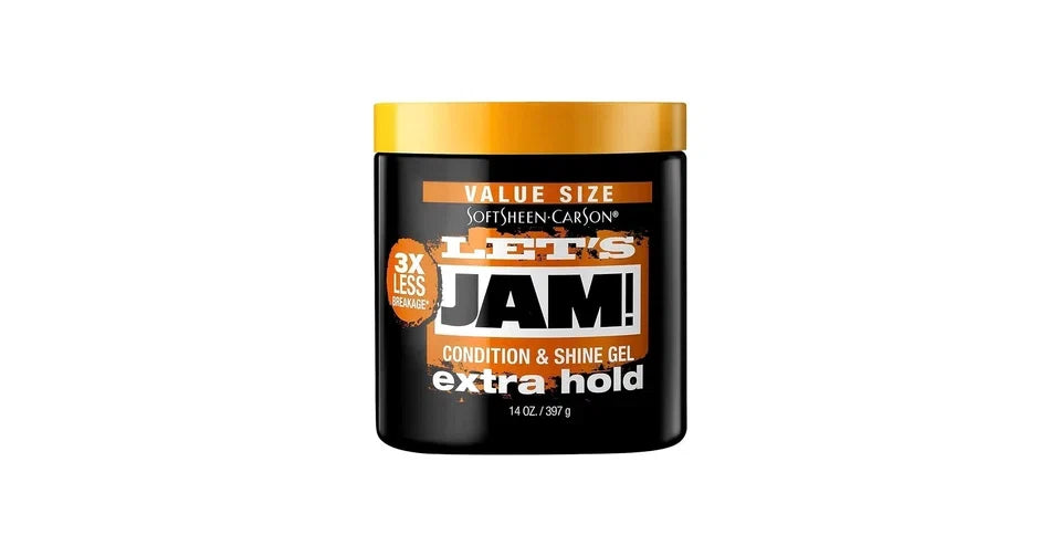 Lets Jam Condition and Shine Hair Gel, Extra Hold 397 g/14 oz — CLIPRONS