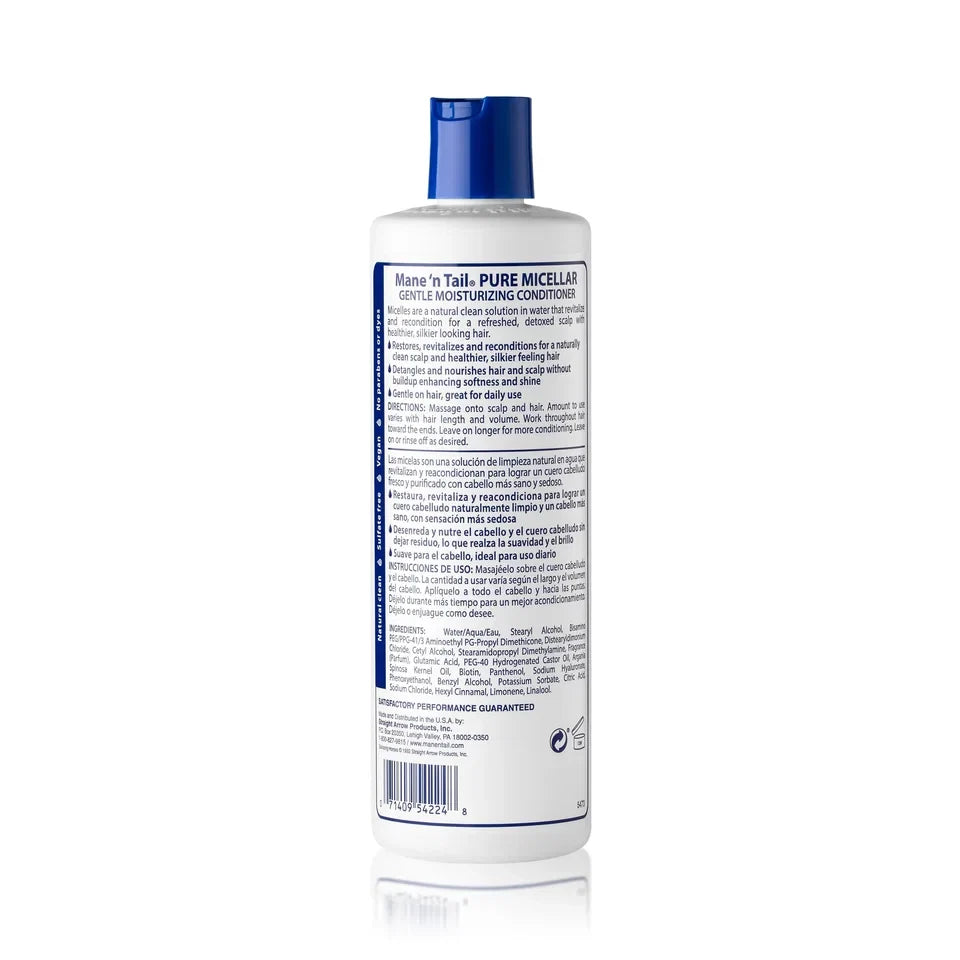 Mane n tail Micellar Biotin Conditioner – Vegan Moisture, Detangle & Length Retention (Leave-In Optional) — CLIPRONS