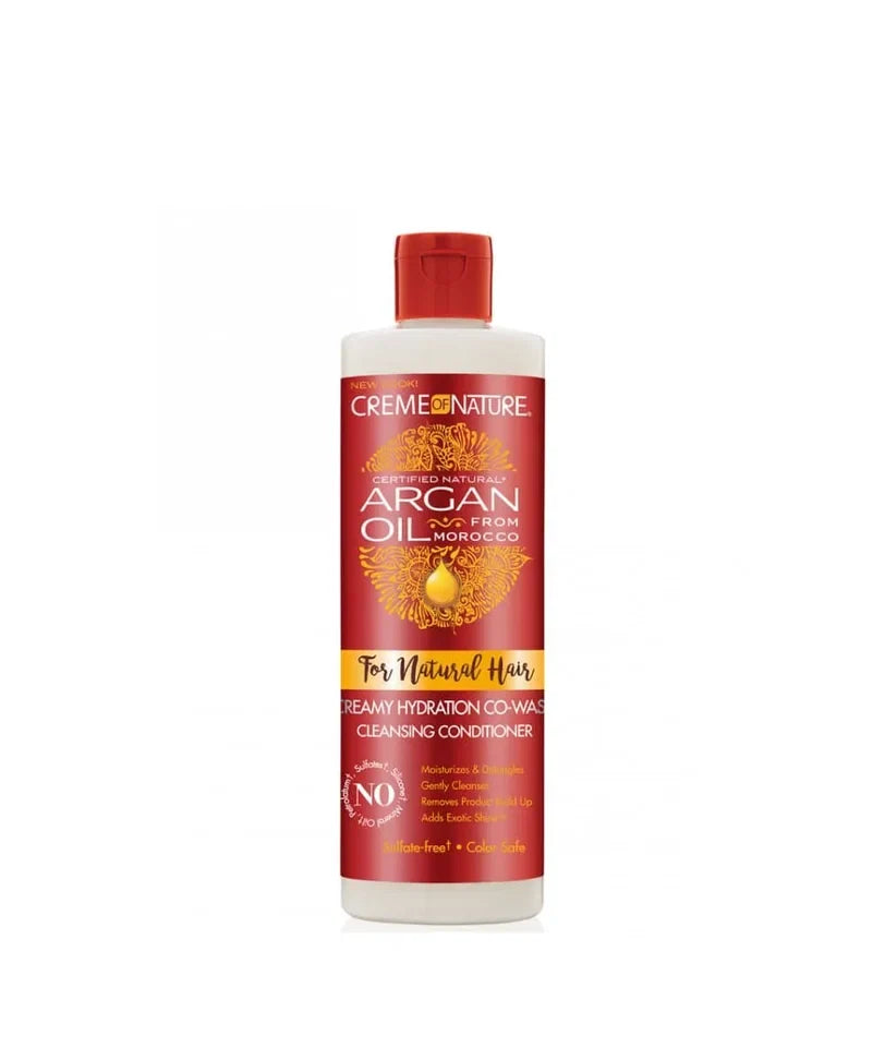 Creme of Nature Hydration Co-Wash – Argan Oil Curl Cleanser — CLIPRONS