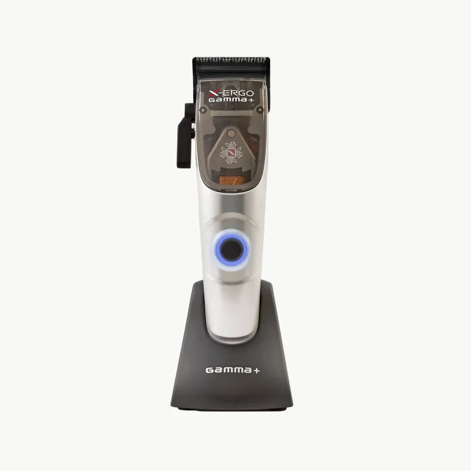 GAMMA+ X-Ergo Professional Cordless Clipper 9V Microchipped Magnetic Motor — CLIPRONS